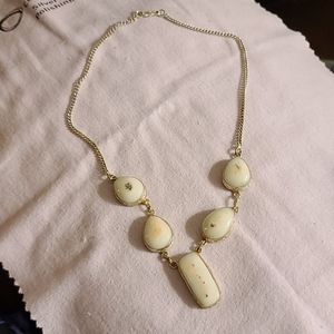 Silver plated,  handmade Statement Necklace